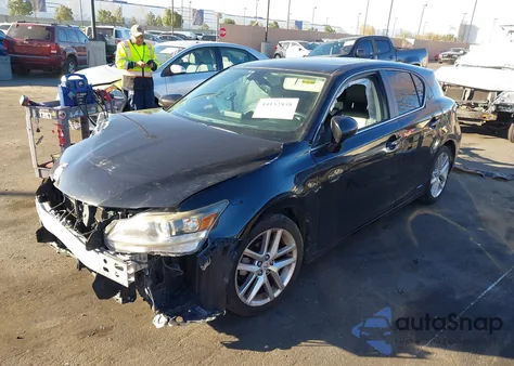 2014 Lexus Ct 200H из США, поврежденный, VIN JTHKD5BH2E2189287